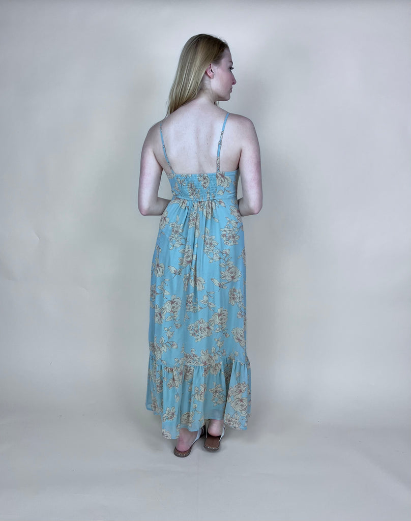 Dusty Blue Floral
