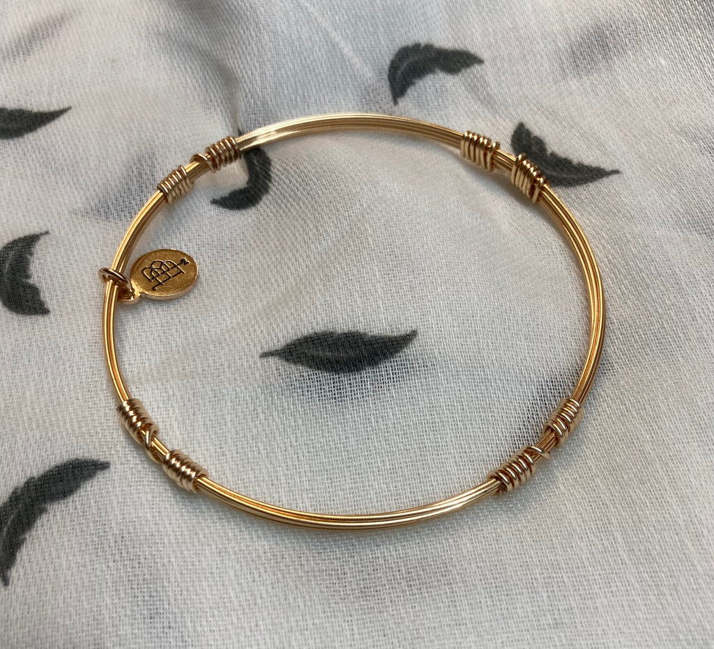 Mixed Metal Bangle