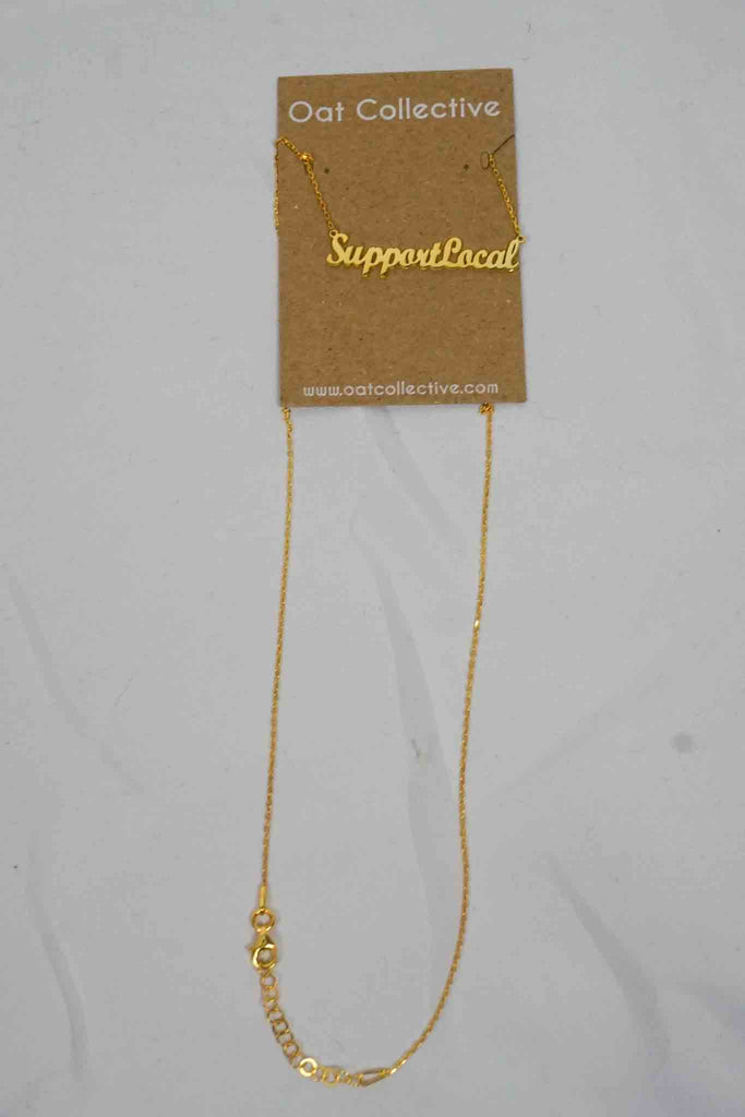 Support Local Necklace