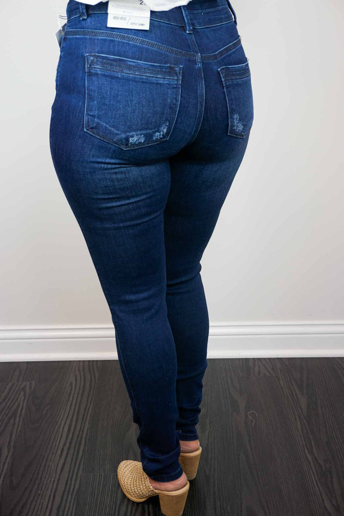 Gemma High Rise Skinny Jeans
