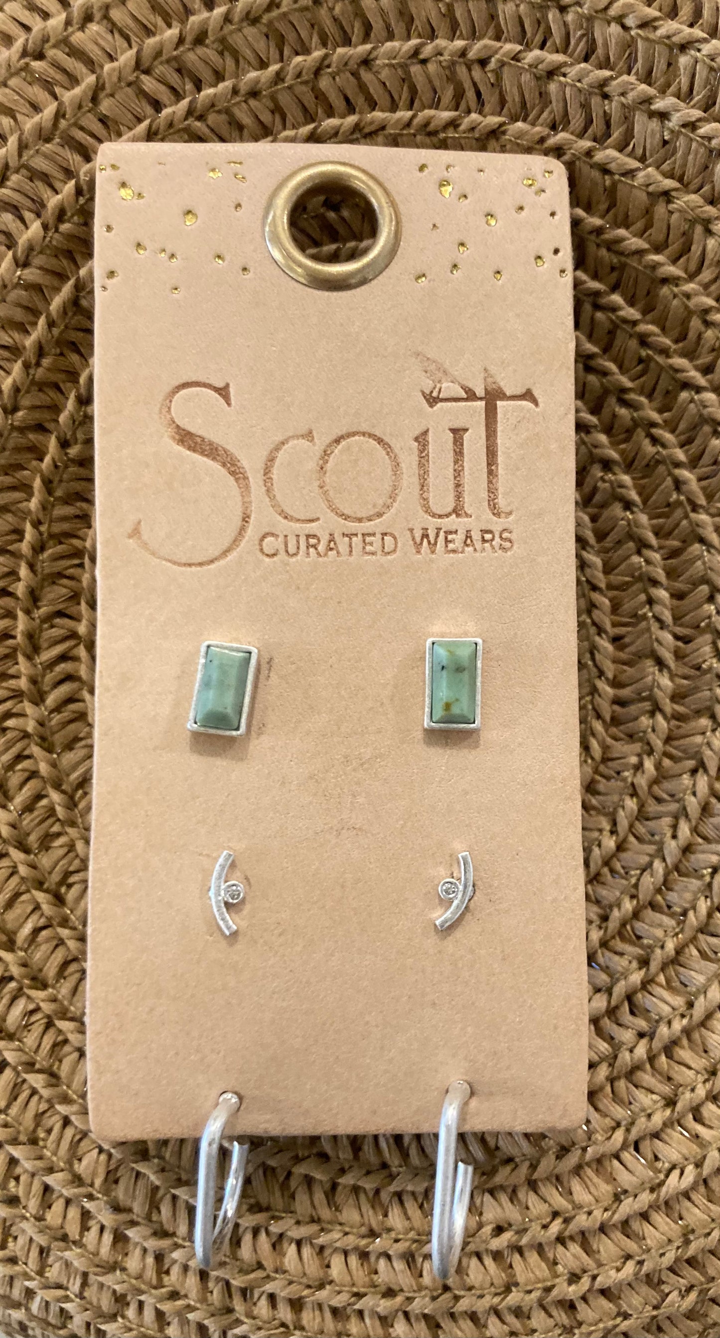 Stud Trio Earrings