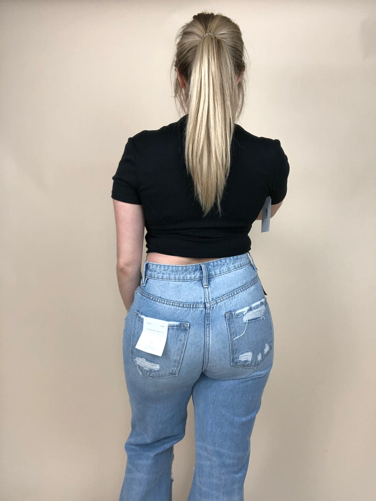 Ribbed Crop Top
